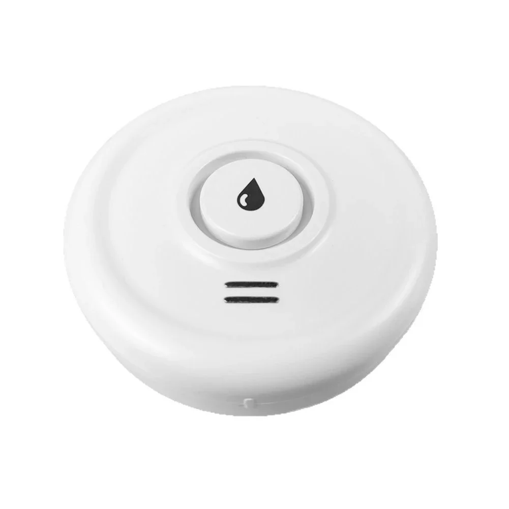 Battery Operated Detector Real-Time Leak Alerts ABS Material Construction High Decibel Buzzer Battery Operated Water Alarm