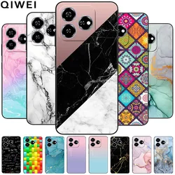 For ZTE Axon 60 Case Fashion Marble Soft Silicone TPU Coques for ZTE Axon 60 Protective Back Shell On Axon60 / Blade V60 Cartoon