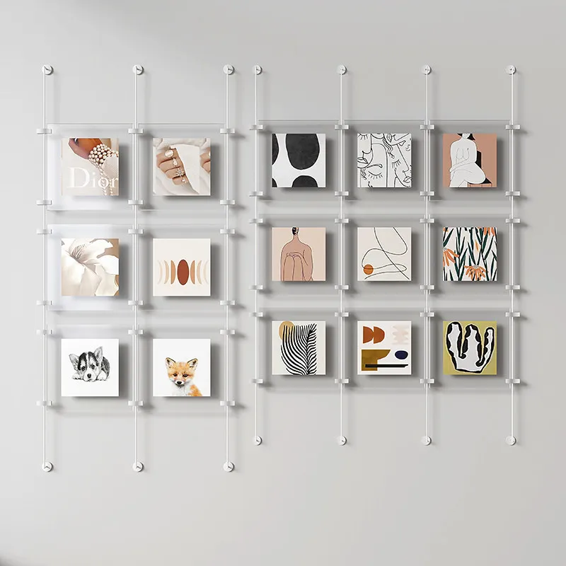 Acrylic decorative painting kindergarten exhibition hall image wall installation painting corporate culture Internet celebrity a