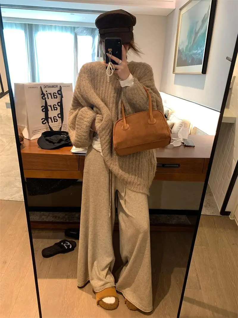 البلوزات لاعبا البلوفرات النسائية البلوز التطريز مخصص تريكو الطبقات نظرة OL BF Y2K سيدة العمل المهنية الأعمال الإضافية