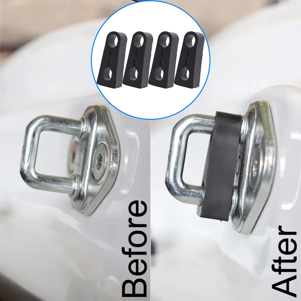 For Toyota Nissan Honda Hyundai Renault Peugeot Citroen Skoda Car Door Lock Damper Buffer Deadener Seal Shock-Absorbing Damping