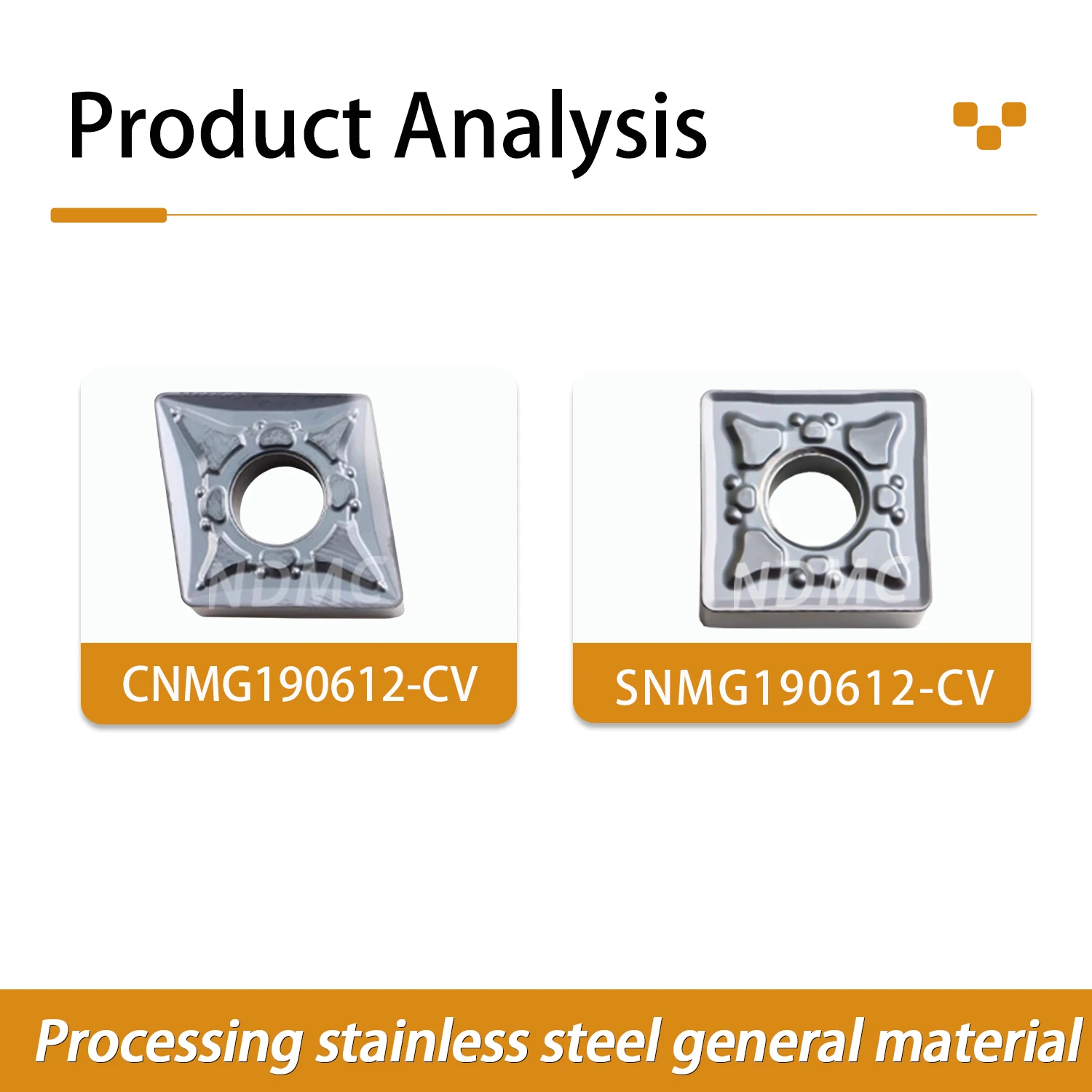 CNC 旋盤 CNMG190612-CV LF6018S SNMG190612-CV LF6018S ステンレス鋼の加工用耐摩耗性切削工具旋削インサート