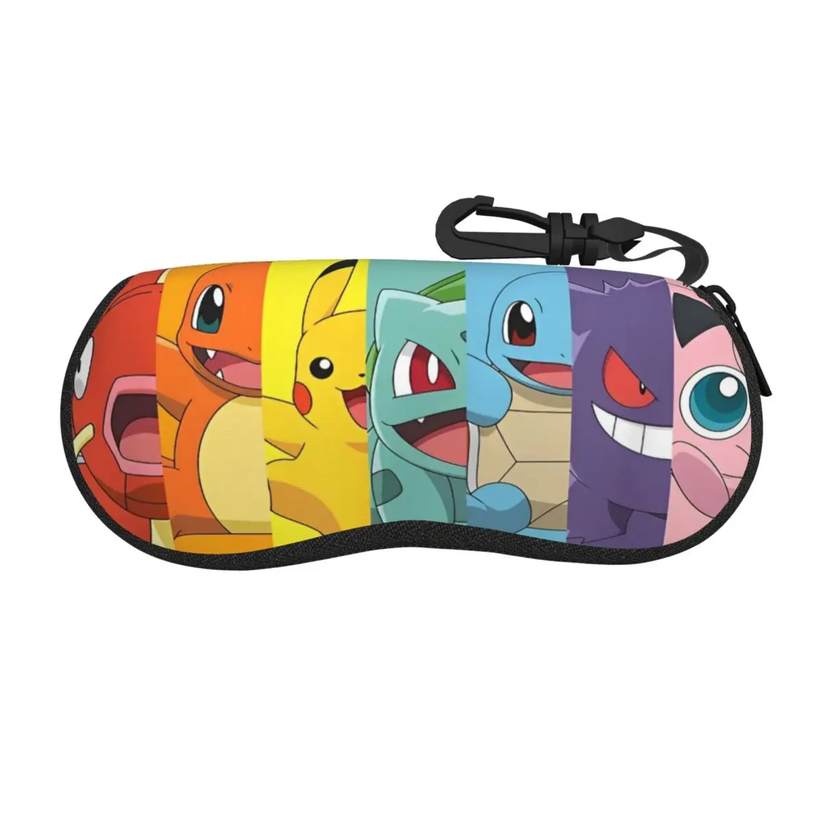 Lovely Pokemoned Characters Cartoon Glasses Case Portable Accessories Sunglasses Storage Box Ins Style Glasses Box