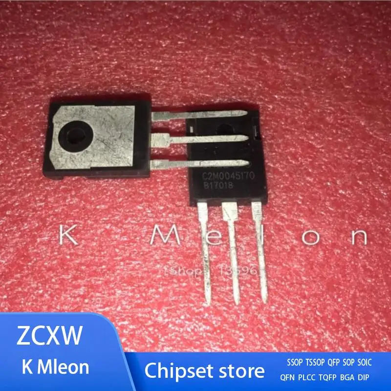 1PCS/LOT   C2M0045170D C2M0045170 TO-247 72A 1700V 45Mohm