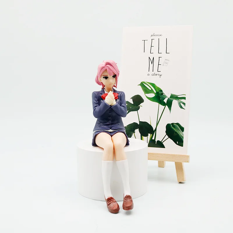 شخصية أنيمي أيأسه مومو أيأسه مومو وضعية الجلوس شخصيات الحركة تاكاكورا كين/مومو أيأسه تمثال تحصيل نموذج اللعب الهدايا #4