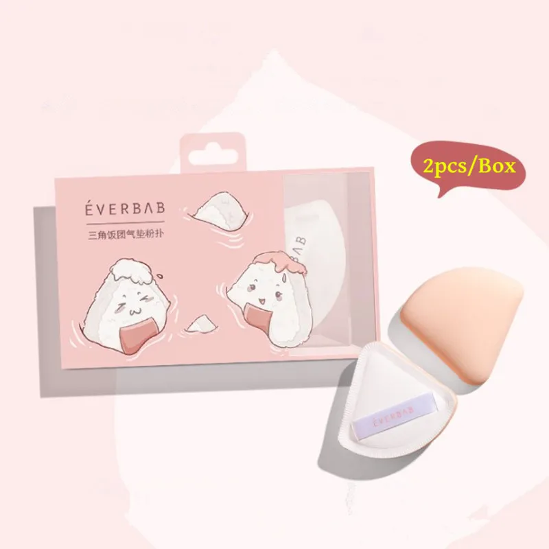 

Спонж Everbab Blender Puffs для макияжа: треугольная воздушная подушечка для тональной основы, мягкая, для сухого и влажного нанесения