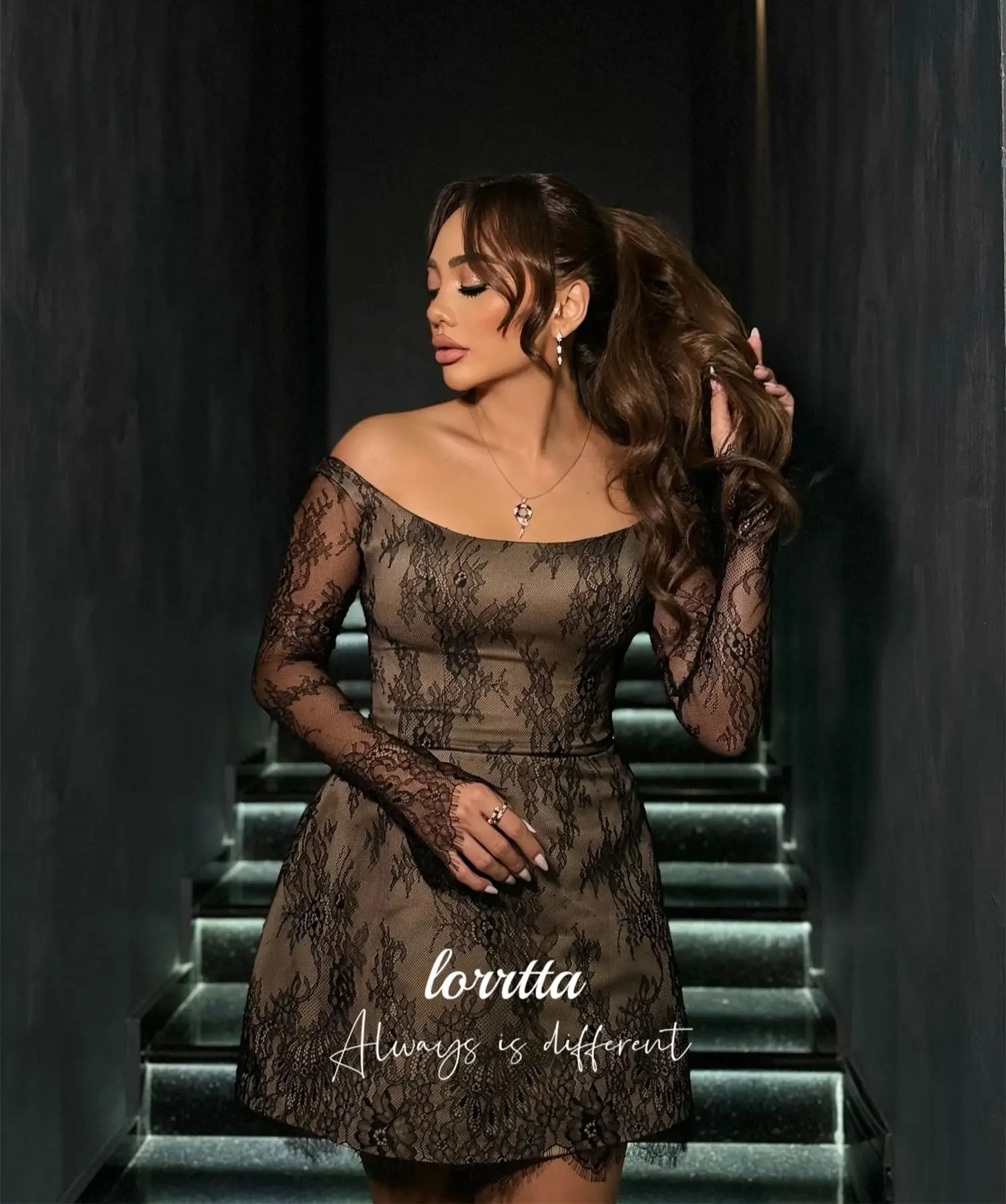 فستان كوكتيل مخصص من Loretta فساتين Sharon السعيدة فساتين حفلات أنيقة للسيدات 2025 مناسبة خاصة فستان عيد الميلاد #5