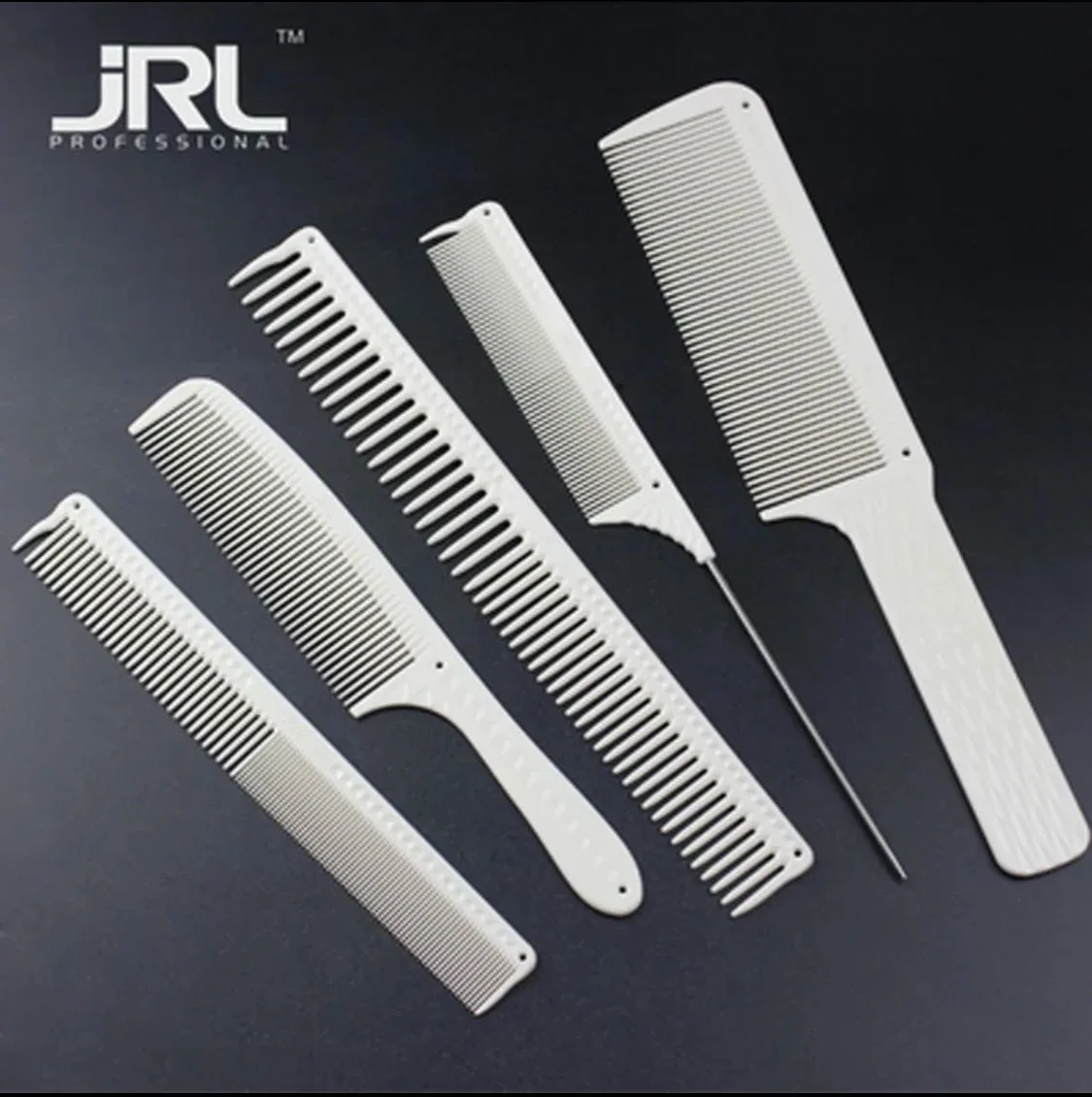 Peines de peluquería JRL originales de gama completa, peines profesionales para peluquero, peines para Barba, resistentes a altas temperaturas 240 °