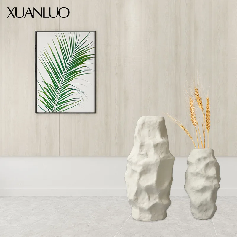 

Минималистичная нестандартная креативная абстрактная ваза, орнамент, стильный держатель для гостиной, дома, цветочная композиция