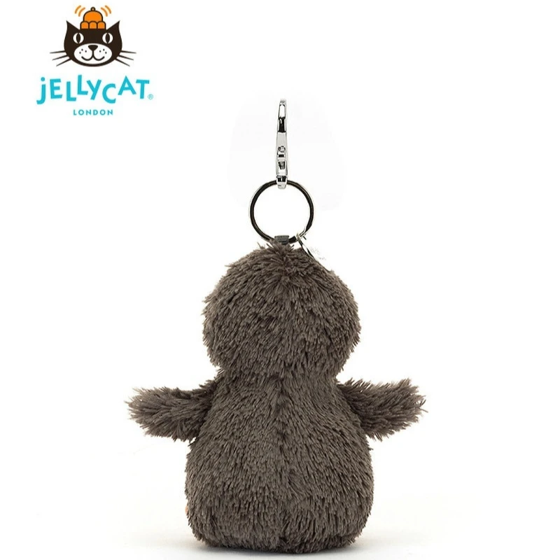 【재고 있음】100% 오리지널 JELLYCAT 영국 재미있고 귀여운 작은 펭귄 가방 펜던트 펭귄 키체인 봉제 인형 생일 크리스마스 선물