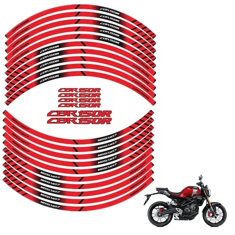 FOR HONDA CB150R Motorcycle Parts Contour Wheel Decoration Decal Sticker - D