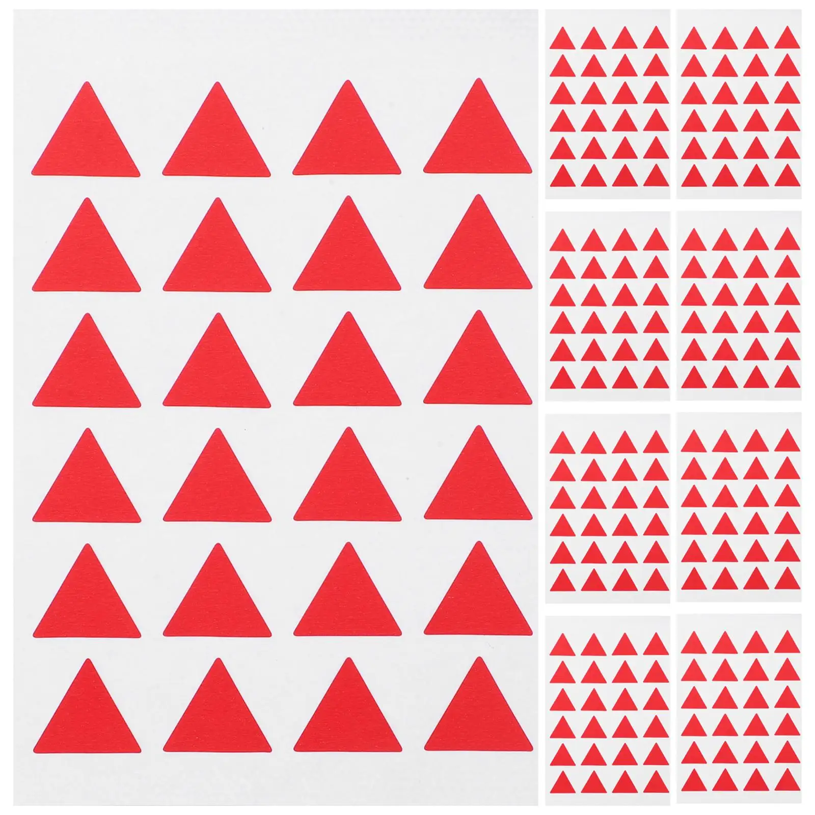 

288 Pcs Sticker Marking Stickers Markers Dot Triangle Label Classification Banner Work