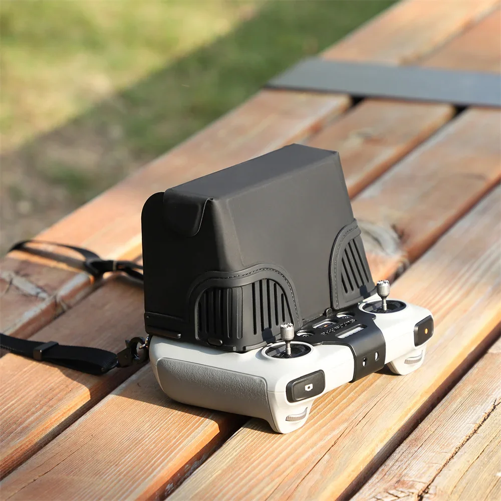 Controle remoto Sun Hood para DJI Air 2S, Mini 3 Pro, Mavic 3, Clássico Dobrável Pára-sol Magnético, Suporte do telefone, Mini 3 Pro Acessórios