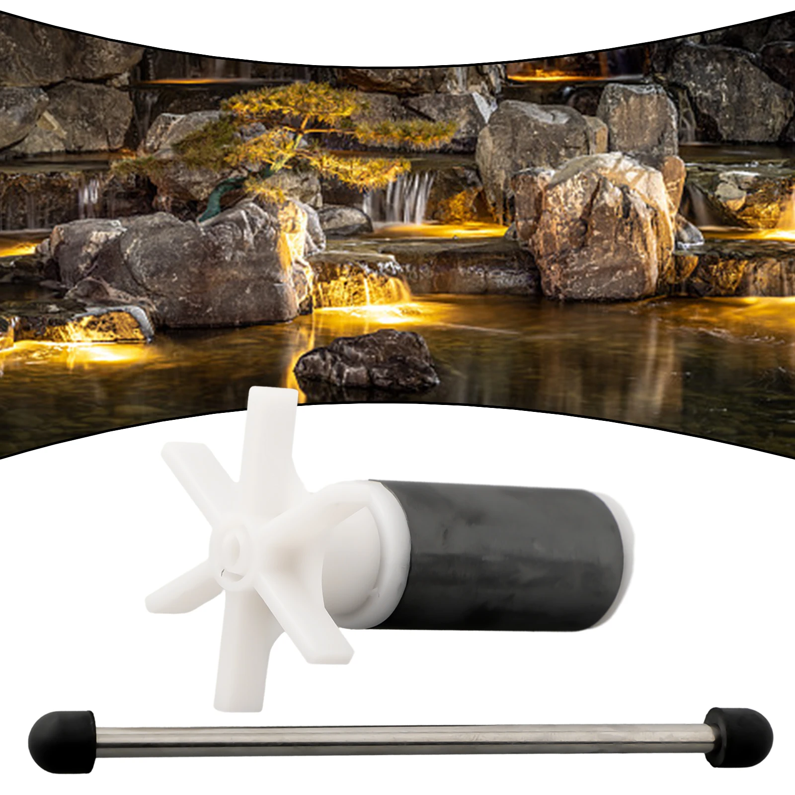 Turbine De Pompe à Eau Avec Arbre Inox - Compatible Lay Z Spa - 2 Tailles Disponibles