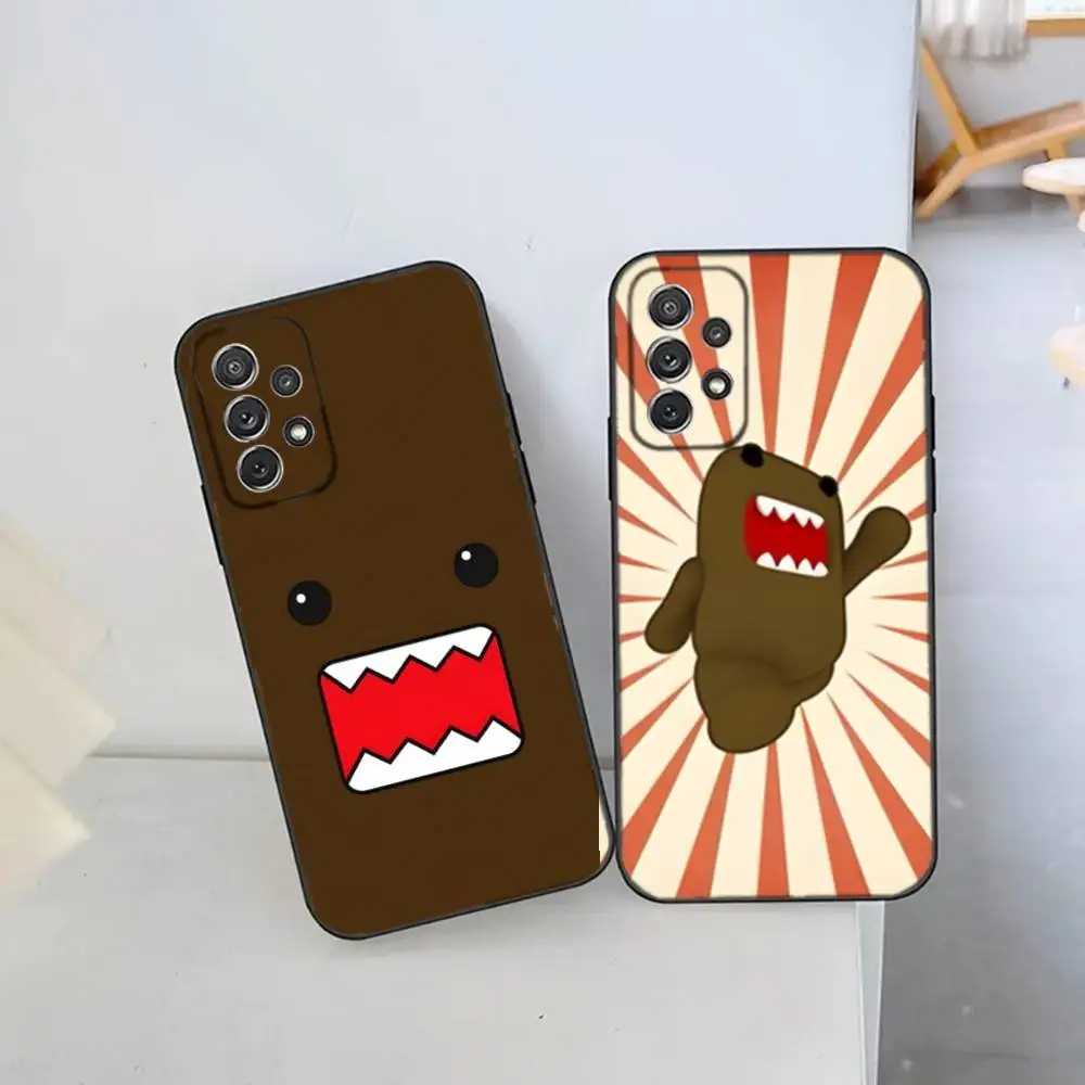 

Cute Domo-kun Phone Case For Samsung S25,S24 Ultra,S20,S30 plus,S22 plus,S23,S30 ultra 5G Silicone Cover