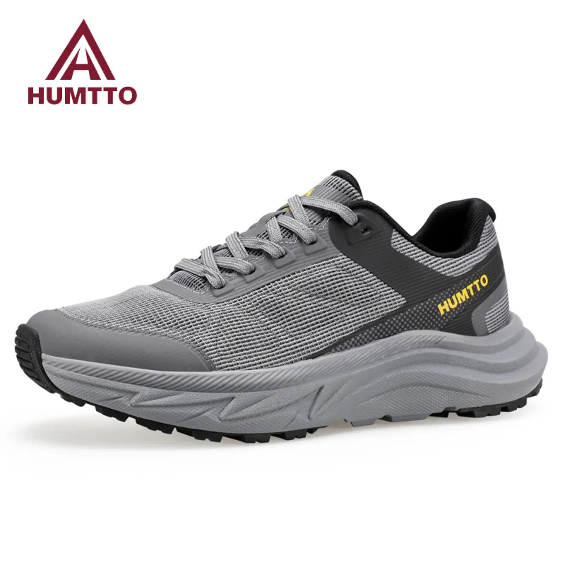 

HUMTTO Running Shoes for Men Cushioning Luxury Designer Shoes Breathable Black Man Casual Sneakers Sports Jogging Mens Trainers