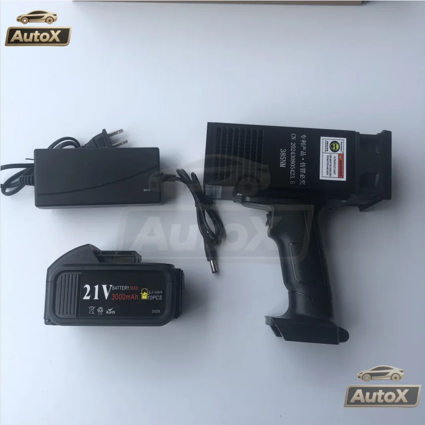 

Auto X распыление краски, автомобильная лампа для отверждения краски, портативная перезаряжаемая УФ-лампа, автомобильная лампа для отверждения листового металла, беспроводная лампа для отверждения