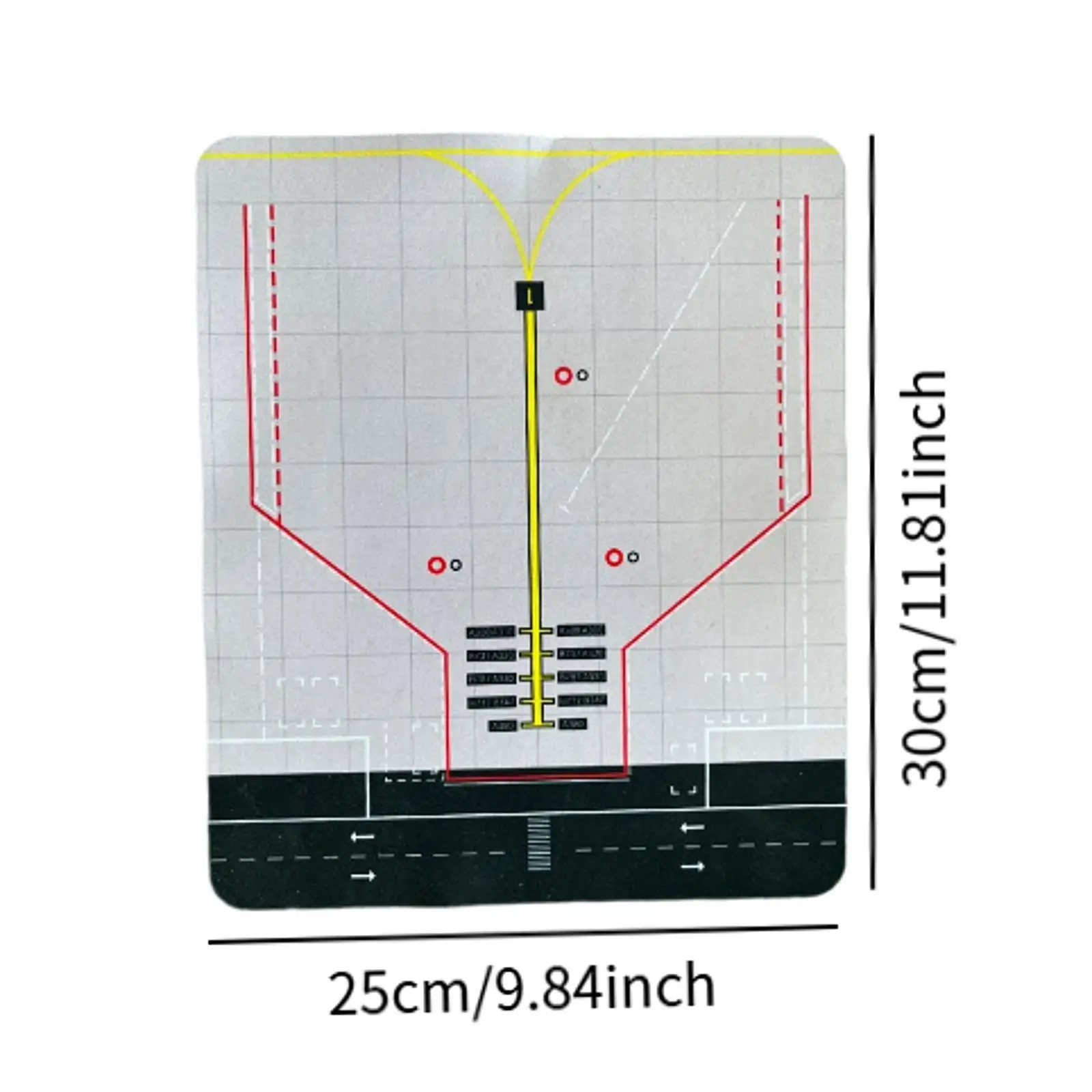 Parking Apron Model Scale Airplane Model Parking Apron for Diecast Plane Static Aircraft Model Collections Diorama Hobby Model