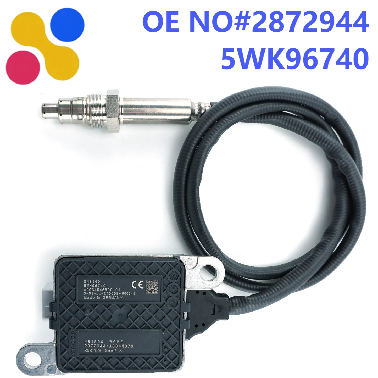 

2872944 5WK96740 A2C34946800 2872944RX оригинальный новый датчик оксида азота Nox датчик для грузовика Cummins