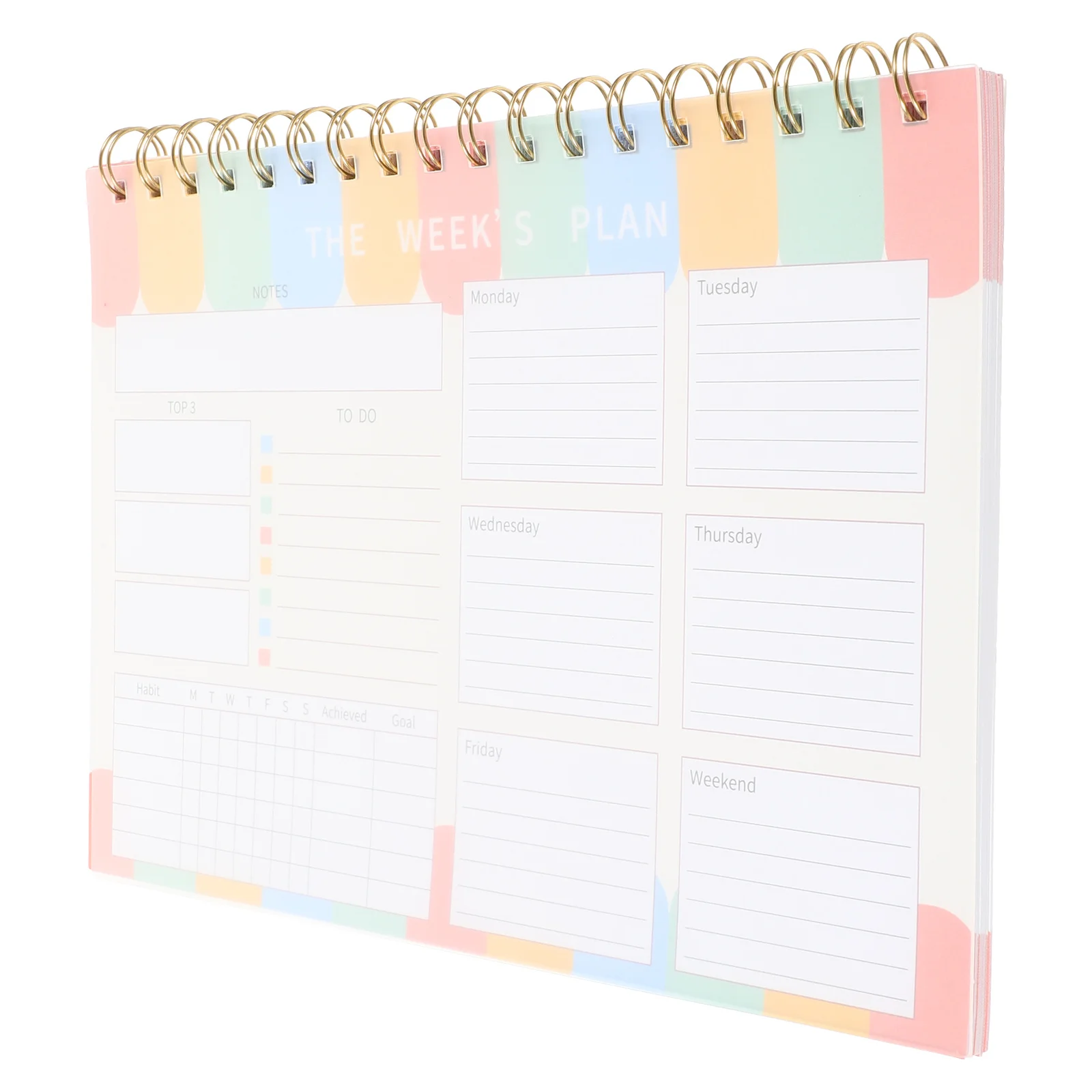 

Tear Off Planner Notepad Daily Memo Pads Monthly Planner 2024 Schedule to Do List Smooth Writing Paper Material