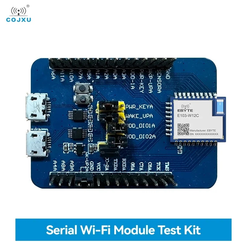 Тестовая плата COJXU E103-W12C-TB Pre-welder E103-W12C, USB-интерфейс модуля Wi-Fi, легко разрабатывать MQTT по команде