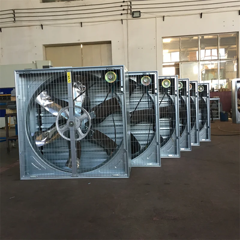Industrial window metal wall breeding push-pull hammer box exhaust negative pressure fan
