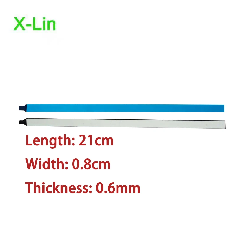 21cm*0.8cm*0.6mm Laptop screen double-sided adhesive mobile phone battery Easy-to-pull tape pull-out strip high-viscosity white