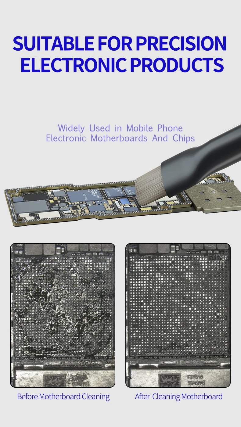 MECHANIC S880 520g Bleifreie Reinigungsflüssigkeit für Handy-Reparatur Elektronische Motherboard PCB-Platine Lötfett-Reiniger – Detail 4