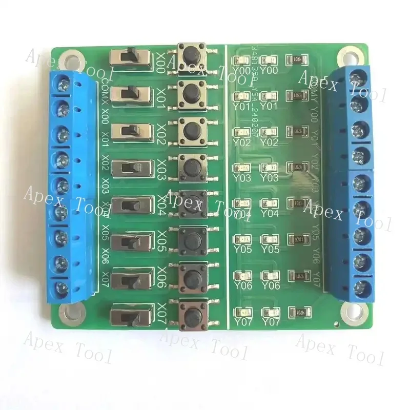 PLC Debugging Board/simulation/test Board / 8-channel Input/output Board/Switch IO Signal /PLC Learning Accessories