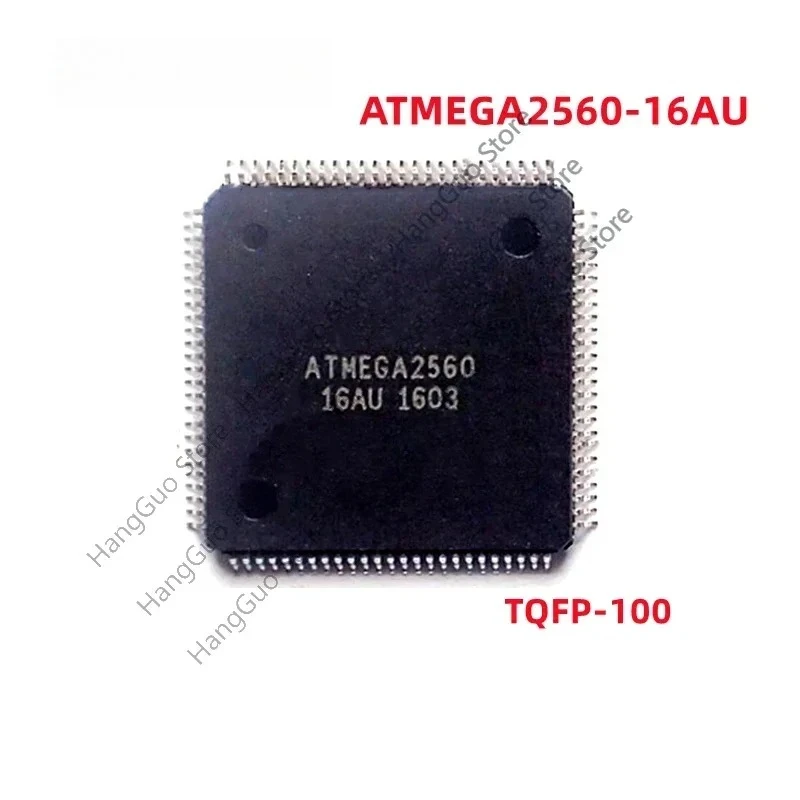 2pcs/Lots  Brand   new original    ATMEGA2560-16AU ATMEGA2560 TQFP-100 IC Chip