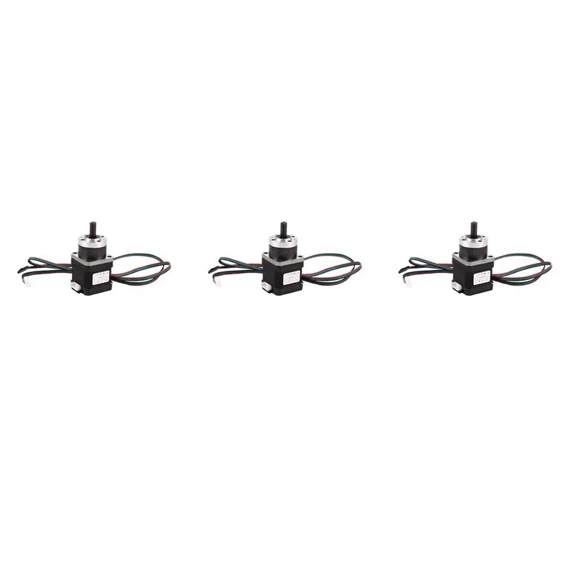 SEWS-3X 4-Lead Nema17 Stepper Motor 42 Motor Extruder Gear Stepper Motor Ratio 5.18:1 Planetary Gearbox Nema 17 17HS4401