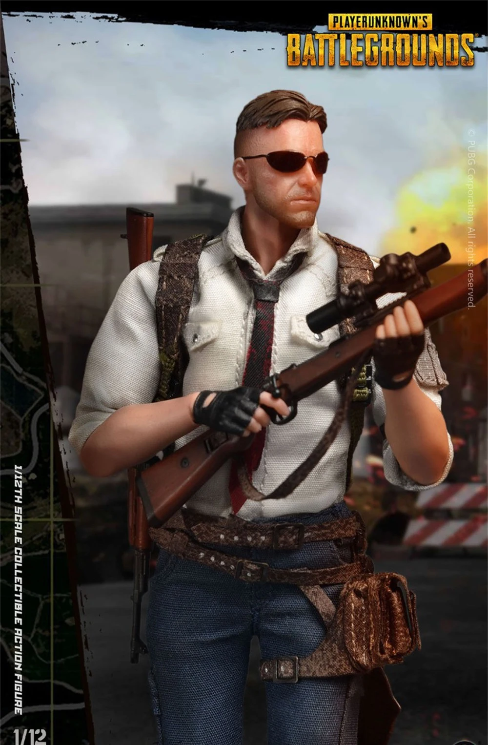 1/12th SoldierStory SSG-001 champs de bataille gagnant gagnant pour être série de poulet armes principales 98K modèle de Sniper pour figurines d'action 12"