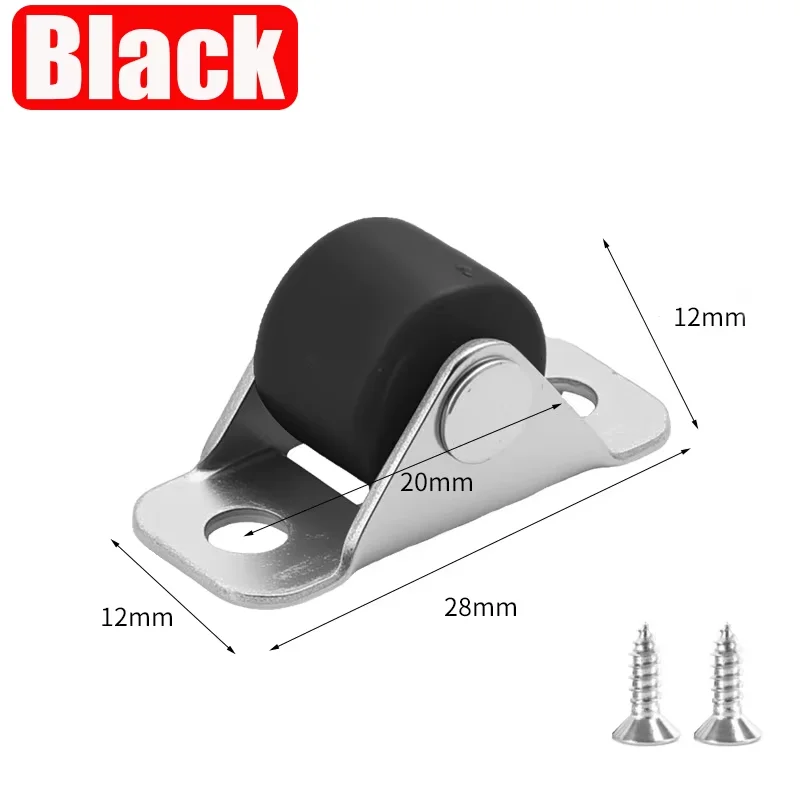 10/20pcs Silent Multipurpose Furniture Linear Wheel Small Wheel Castors for Workbench Shopping Carts Shelves Table Chair
