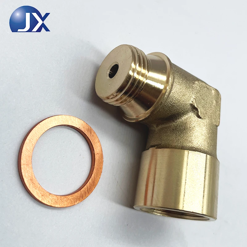 Car Connector Accessories 90 Degree Oxygen Sensor Adapter M18x1 5 Thread Brass Elbow Car Accessory Extendable