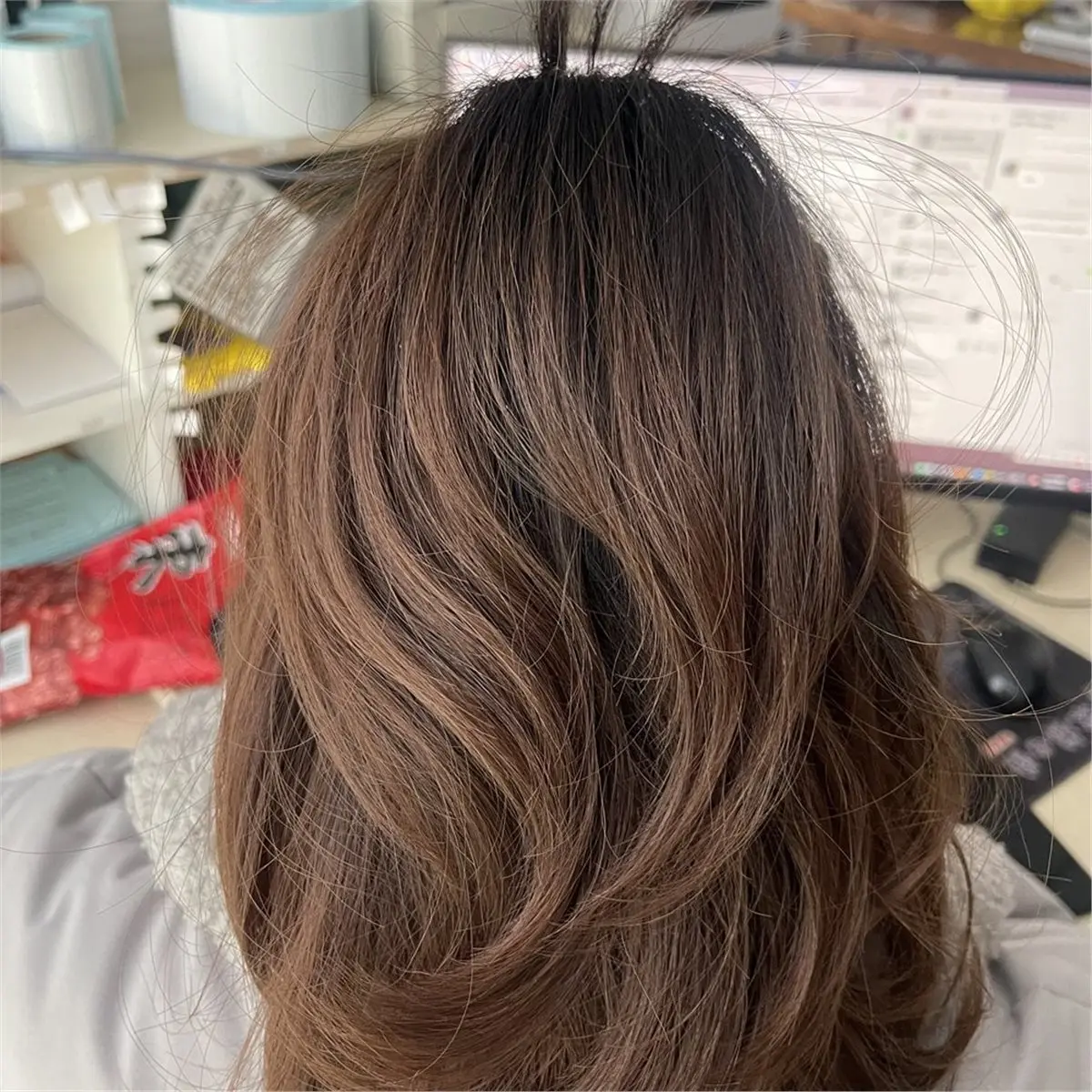 [N84R] Mini Ponytail Popper Clip High Ponytail Holder for Volume&Lift for All Hair Types, Ponytail Tool for Thick & Long Hair