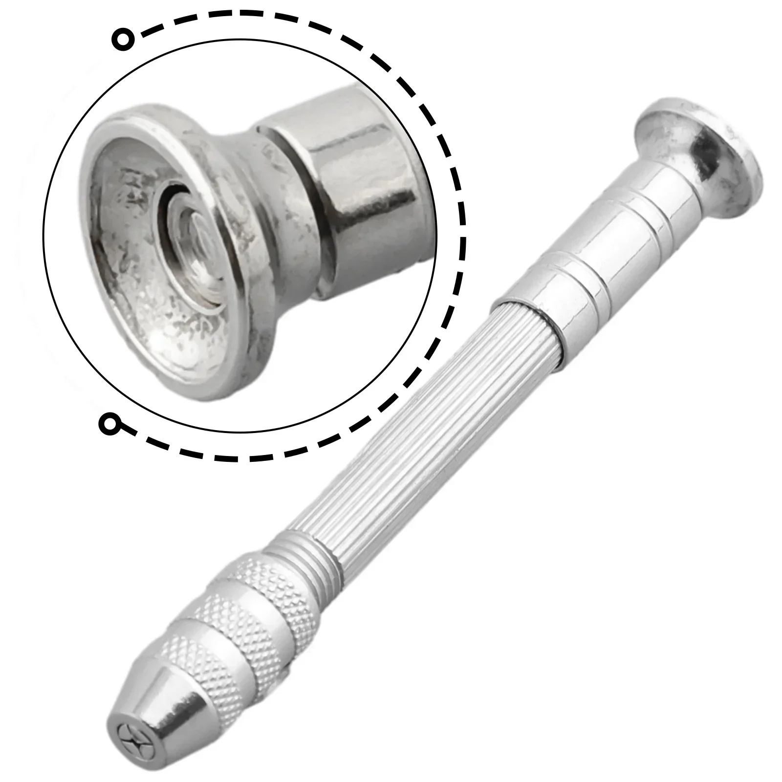 0.3-3.2mm Micro-Mini Punte da trapano a mano Set Morsa a perno manuale Lavorazione del legno per modello di gioielli in resina Creatore di fori Puncher Parti di utensili artigianali