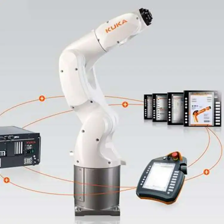Robot Arm 7 Axis LBR iiwa 14 R820 dengan cnbbs empat arah Shuttle Robot untuk otomatisasi sebagai Cobot