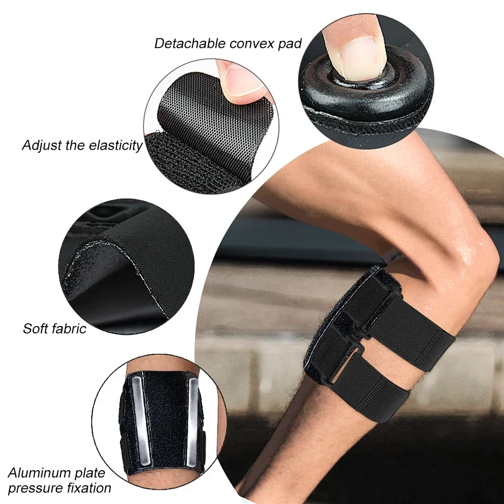 1Pcs Sciatica Pain Relief Devices Brace - Sciatic Ease Nerve Pain Relief Brace for Men Women, Knee Braces with Pressure Pad