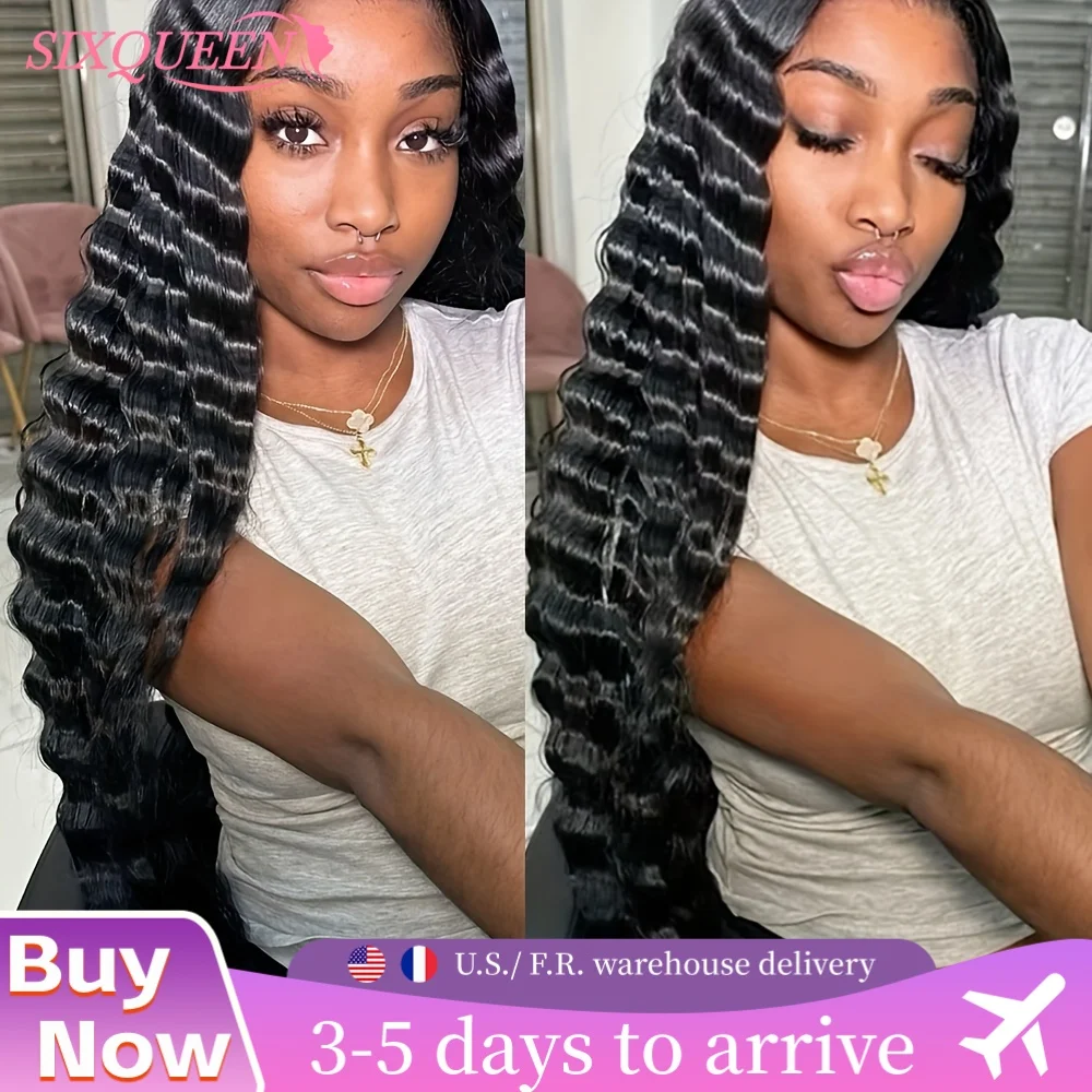 فضفاض موجة عميقة الدانتيل الجبهة الباروكات 13x6 13x4 خصلات الشعر المستعار الإنسان المياه مجعد HD الدانتيل الباروكة الأمامية 100% البرازيلي قبل قطعها للنساء