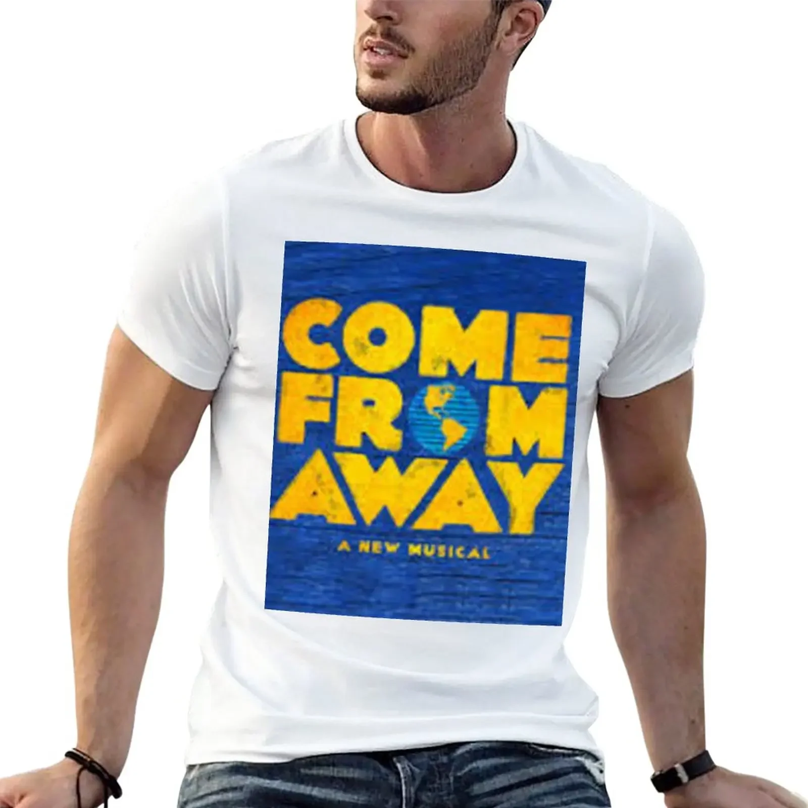 

Come From Away Logo T-Shirt tops customs clothes for men