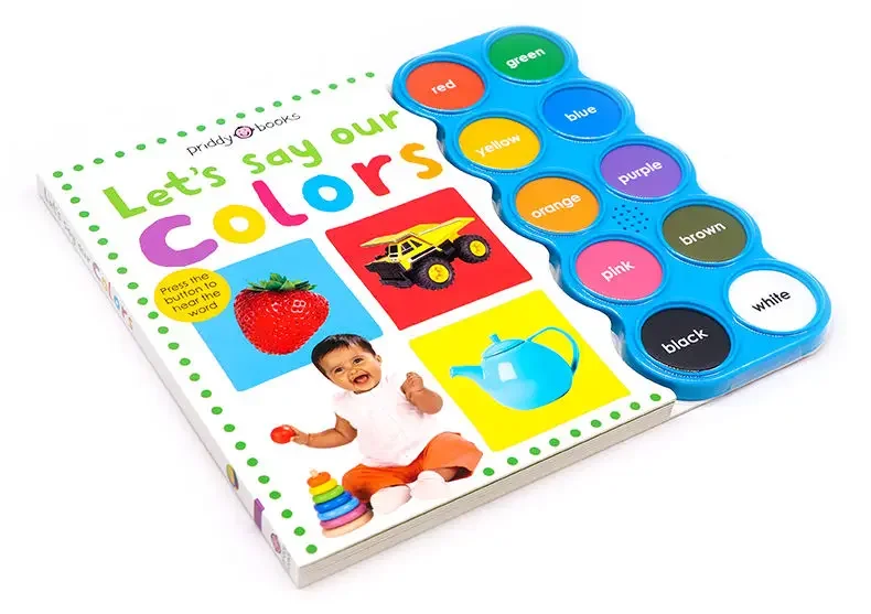 Let's Say Our Colors Baby Children's books aged 1 2 3, English picture book 9780312506438