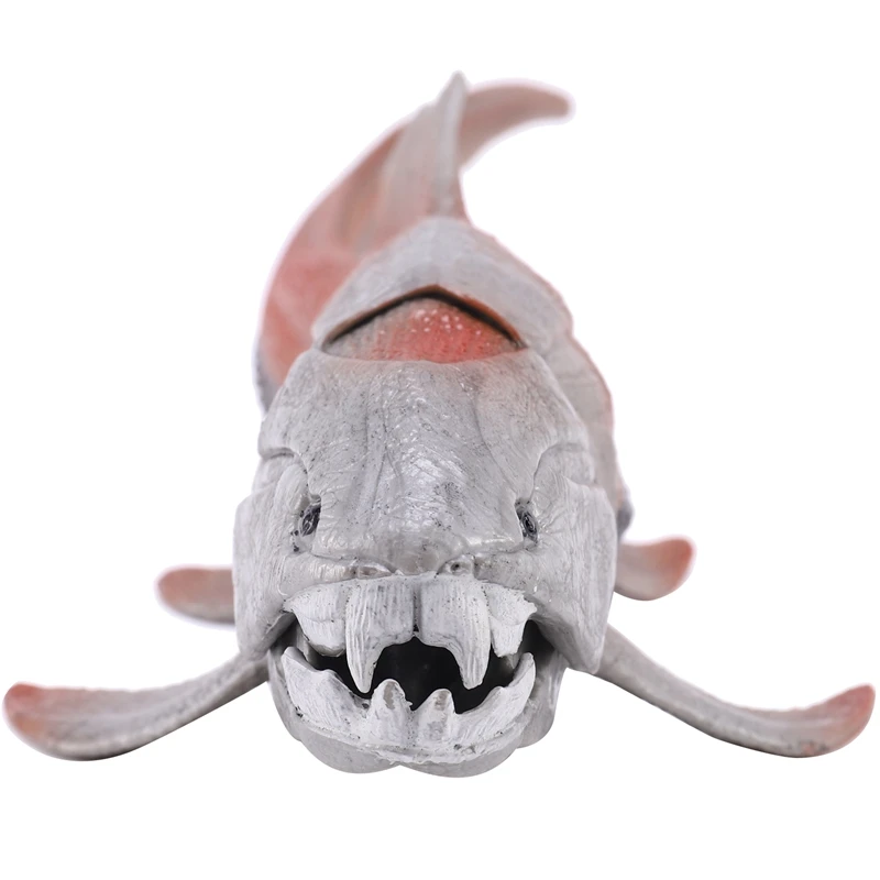 Figuras de acción de dinosaurios para niños, juguetes de colección, decoración de peces, Dunkleosteus, 20Cm