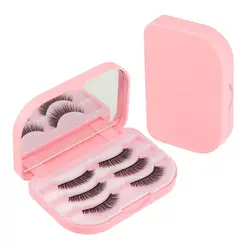 Organizer Travel Eyelashes Box Storage Empty 3 Layer False Eyelashes Storage Box