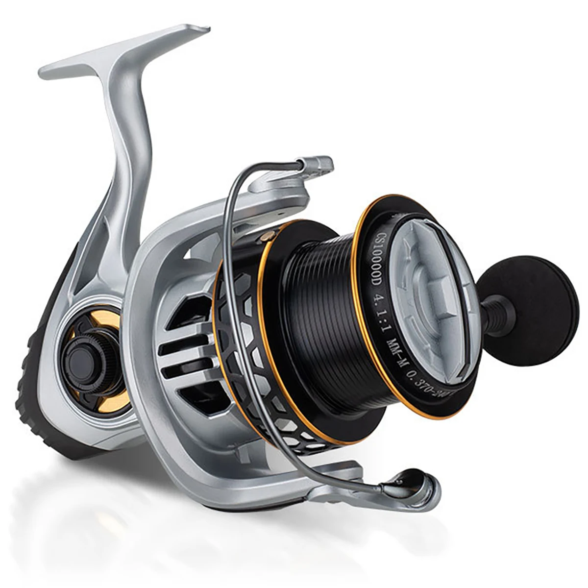 Durable Spinning Fishing Reel Double Sealed Metal Bearing Smooth Wheel Gapless Max Drag 15kg 5+1BB Carp fish Tackle For Seawater