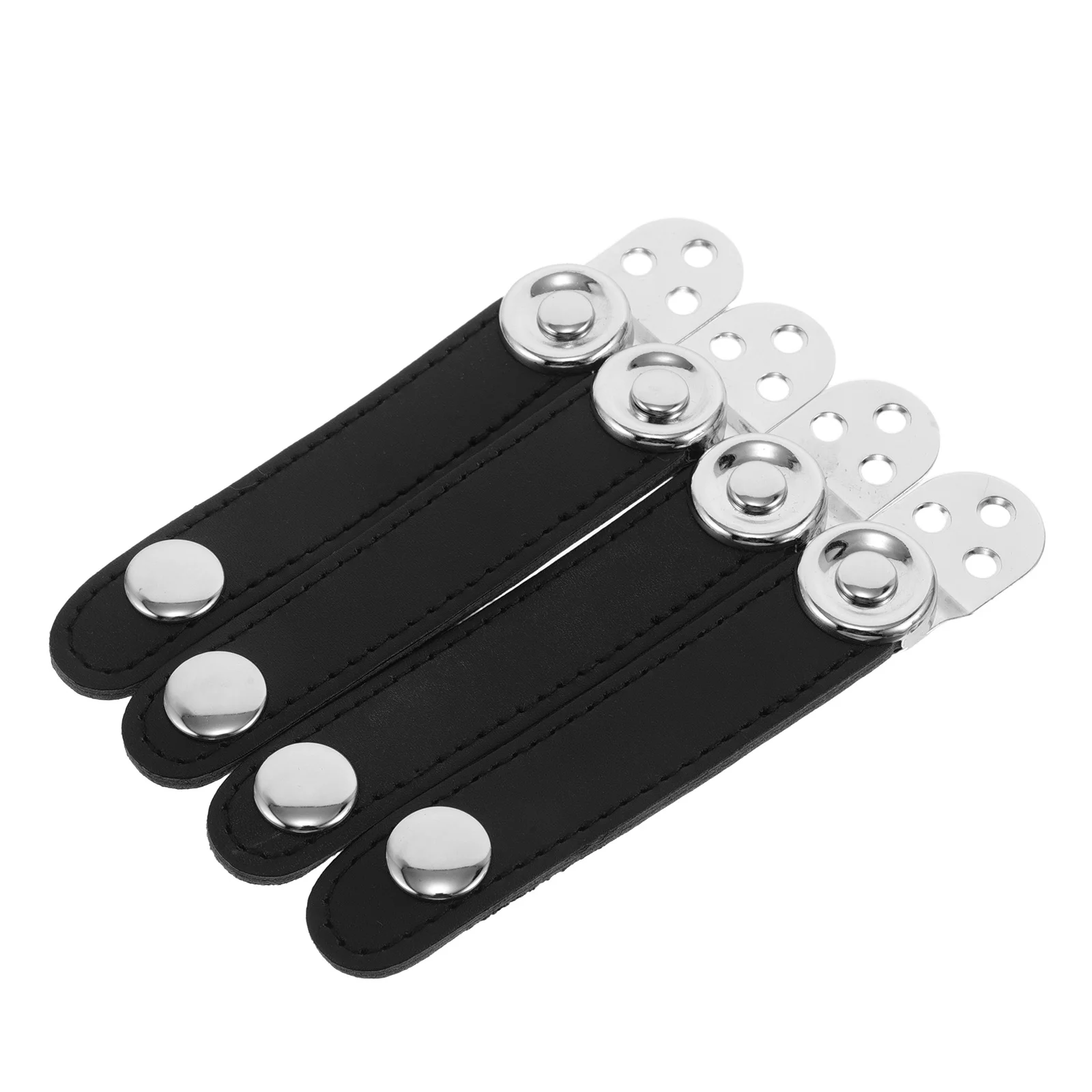 

4 Pcs Accordion Bellows Buckle Belt Fittings Accessories Strap Extenders Bass Universal Straps