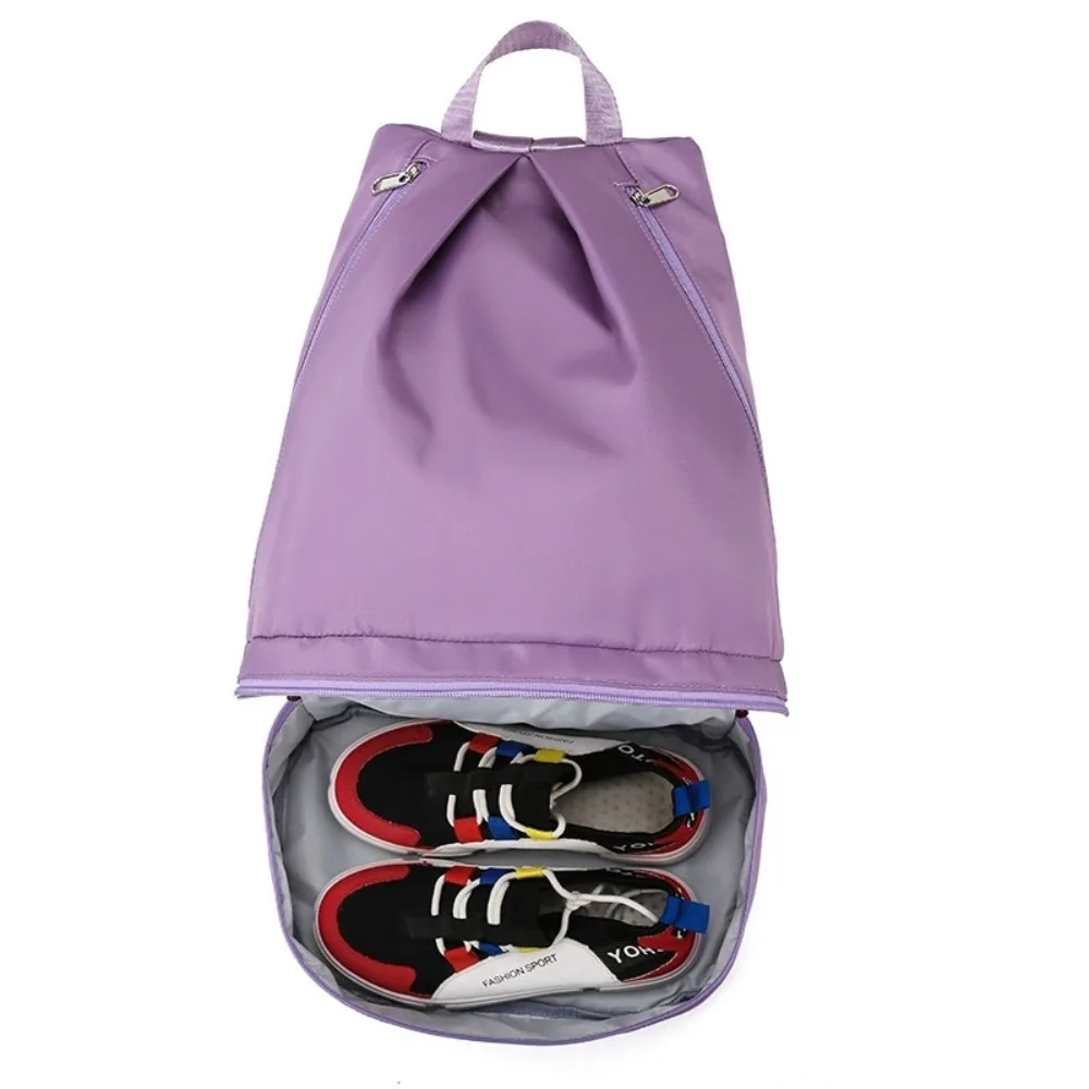 

Waterproof Wet Dry Separation Fitness Bag Large Capacity Zip Backpack Travel Sport Bag Splashproof Portable