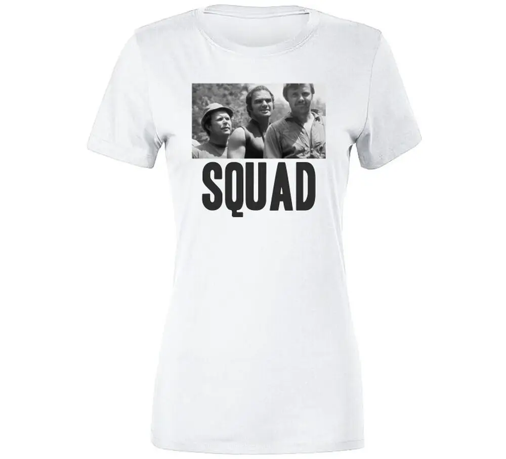 Squad Deliverence Burt Jon Ned Funny 70s Movie Parody Fan T Shirt