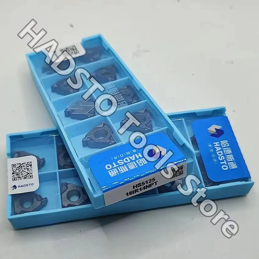 

16IR14NPT HS5125 16IR 14NPT HS5125 HADSTO carbide inserts American standard pipe taper thread inserts Generic grade