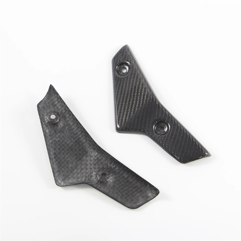 Motorcycle Accessories 3K Dry Carbon Fiber Plastic High quality For Street Triple 765 RS 2017-2022 Radiator Covers Side Panels