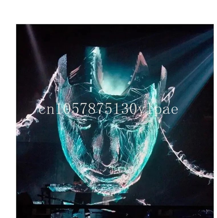 

For Big Stage Show Factory Outlet 3D 3*5m Holographic Projection Mesh Screen Holo Gauze Screen